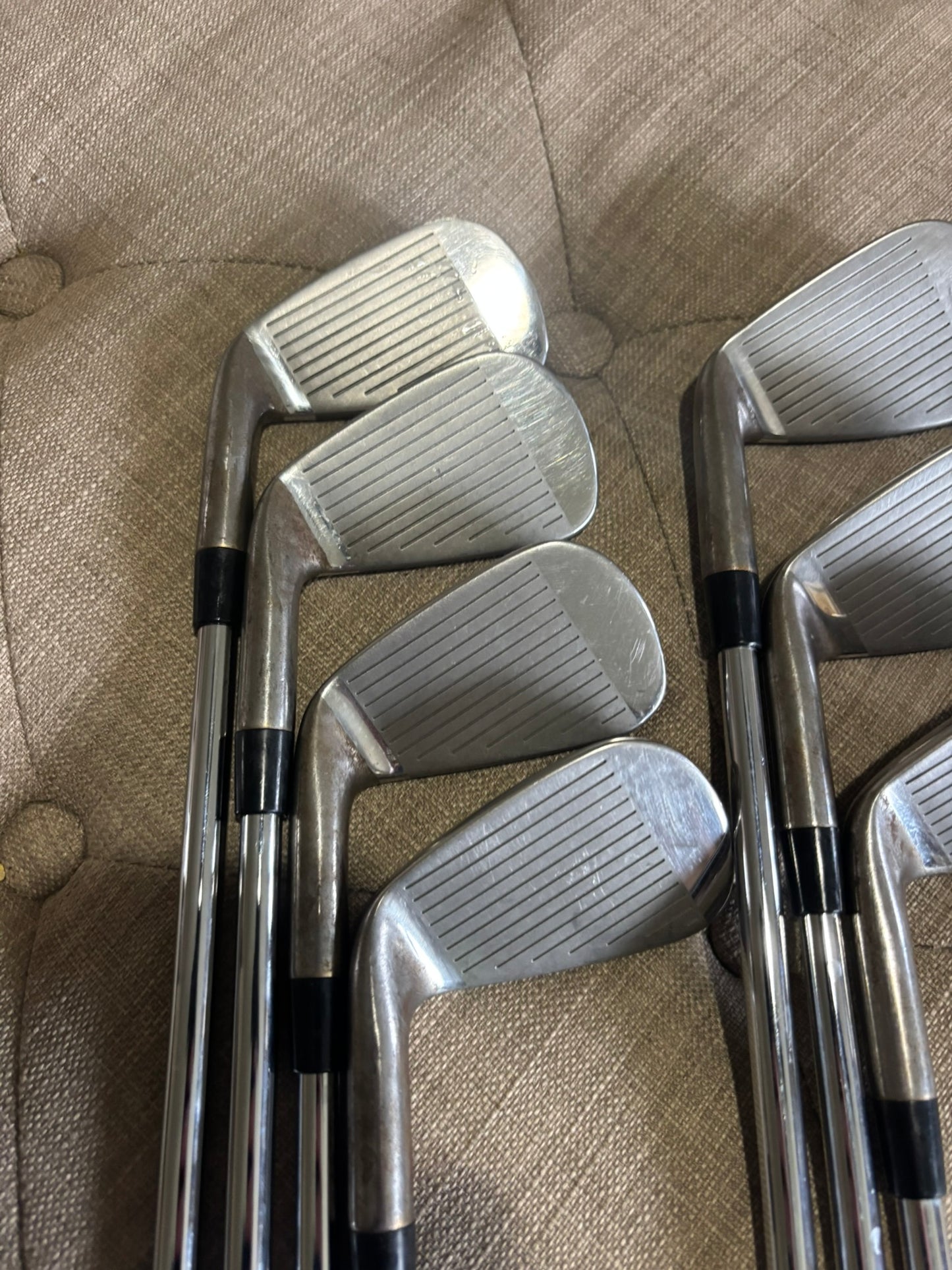 Callaway 2024 Apex TCB Raw Iron Set 4-PW TT DG X100 Extra Stiff Flex +1/4″ NICE