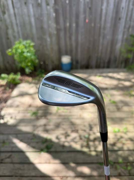 Titleist Vokey SM10 Tour Chrome Lob Wedge 58° / 10S Wedge Flex 35″ NICE