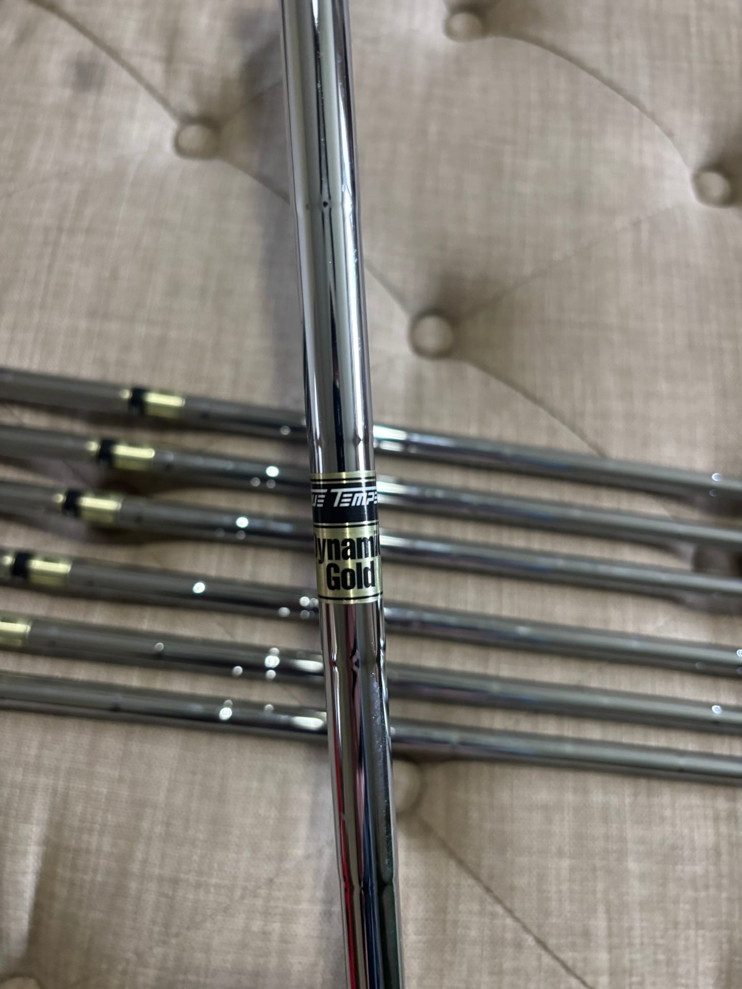 Callaway 2024 Apex TCB Raw Iron Set 4-PW TT DG X100 Extra Stiff Flex +1/4″ NICE