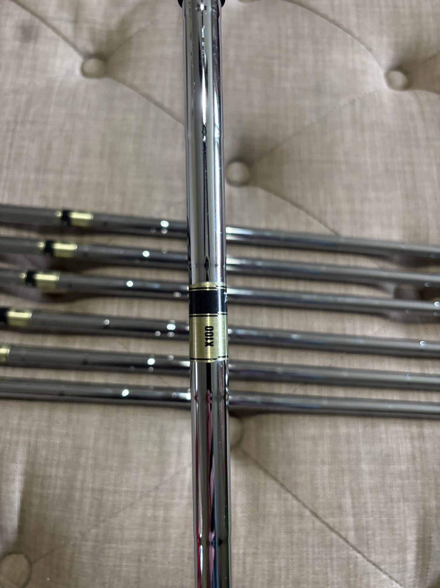 Callaway 2024 Apex TCB Raw Iron Set 4-PW TT DG X100 Extra Stiff Flex +1/4″ NICE