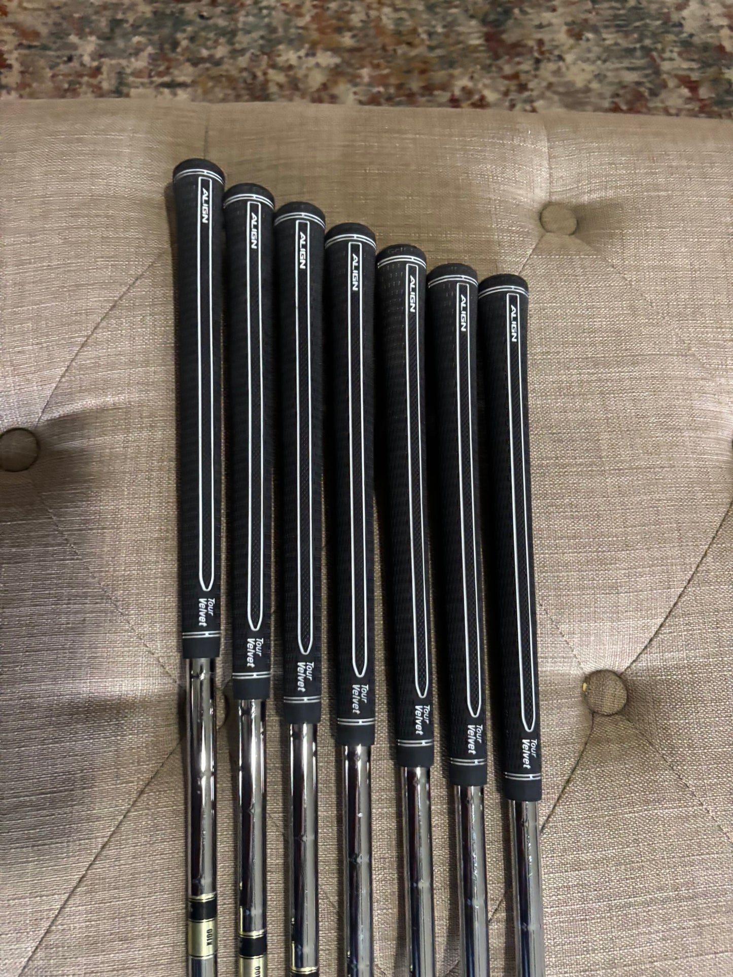 Callaway 2024 Apex TCB Raw Iron Set 4-PW TT DG X100 Extra Stiff Flex +1/4″ NICE