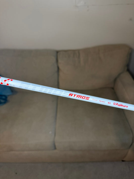 Fujikura Atmos Red Tour Spec Extra Stiff Flex Driver Shaft No Tip 43.25″