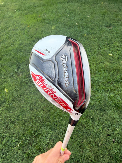 TaylorMade AeroBurner 5 Hybrid 25° Matrix Speed Rul-Z 70 Senior Flex 39.5"