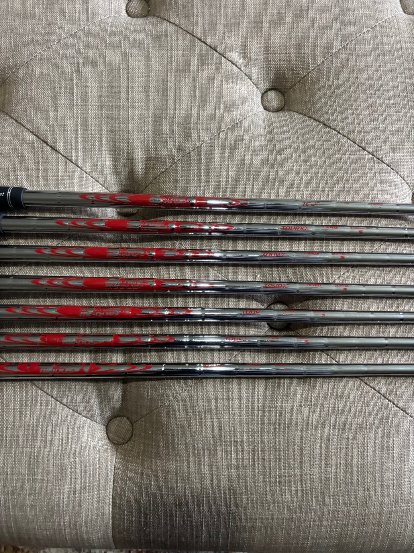 Srixon Z585 Iron Set 4-PW NS Pro Tour105 Regular Flex +1/4″ NICE