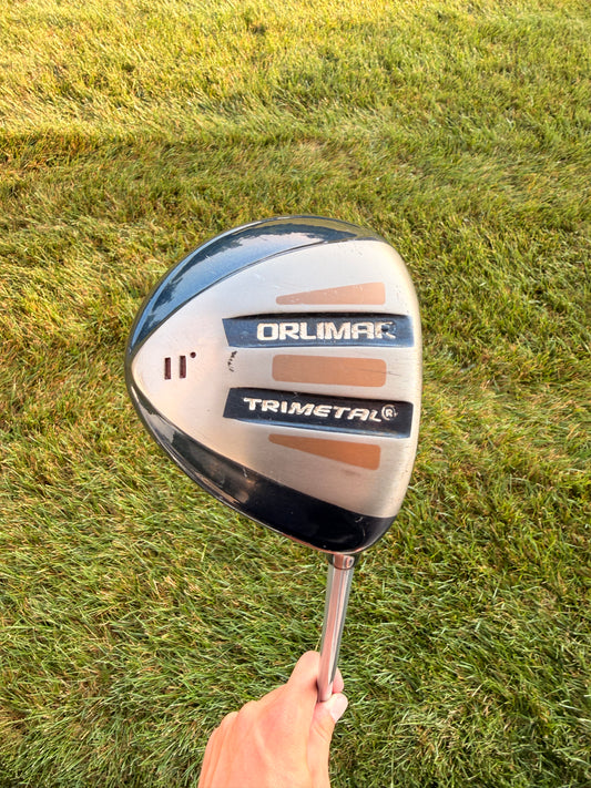 Orlimar Trimetal Driver 11° Stock 65g Ladies Flex 43.75" NICE