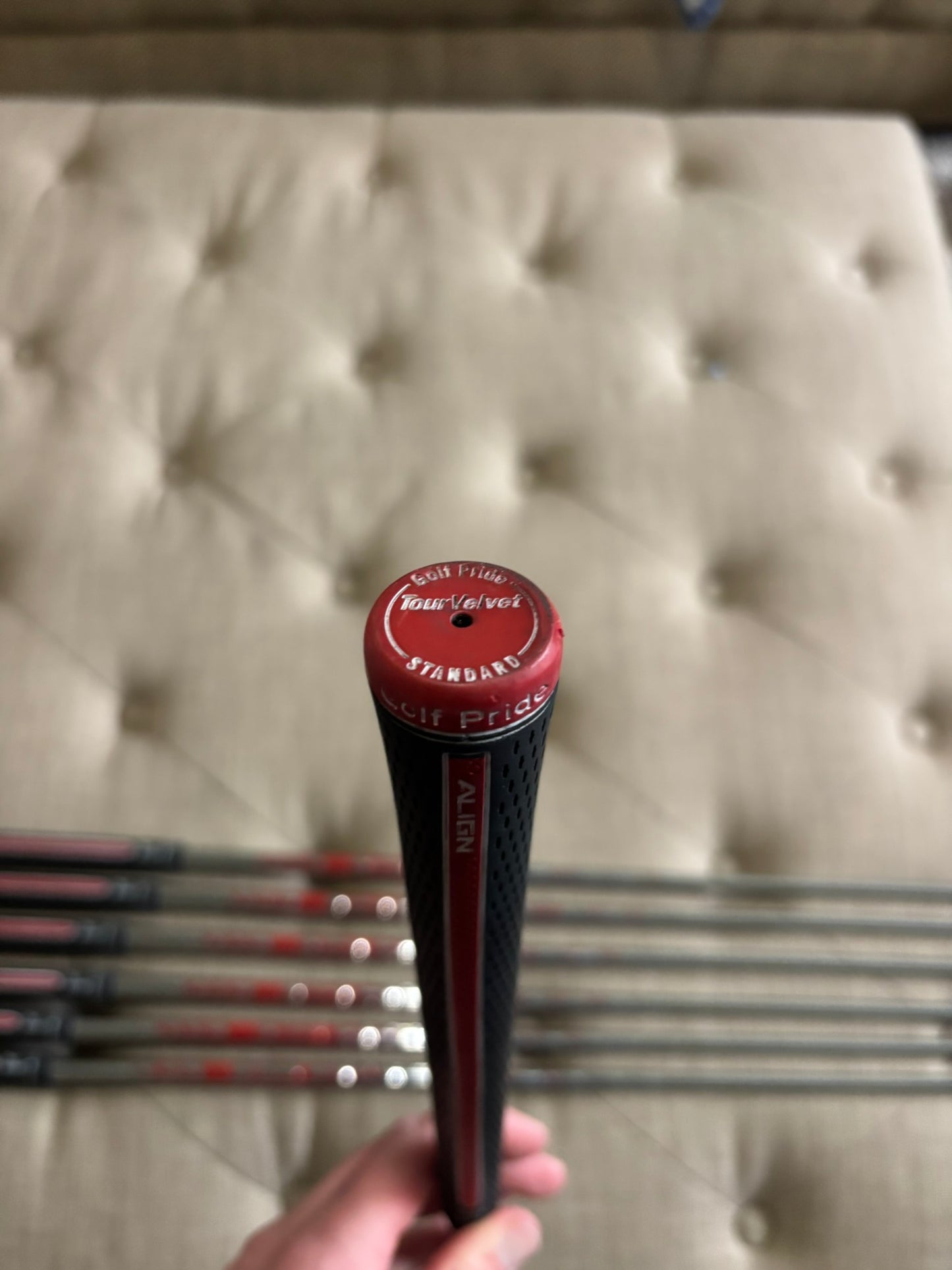 Srixon Z585 Iron Set 4-PW NS Pro Tour105 Regular Flex +1/4″ NICE