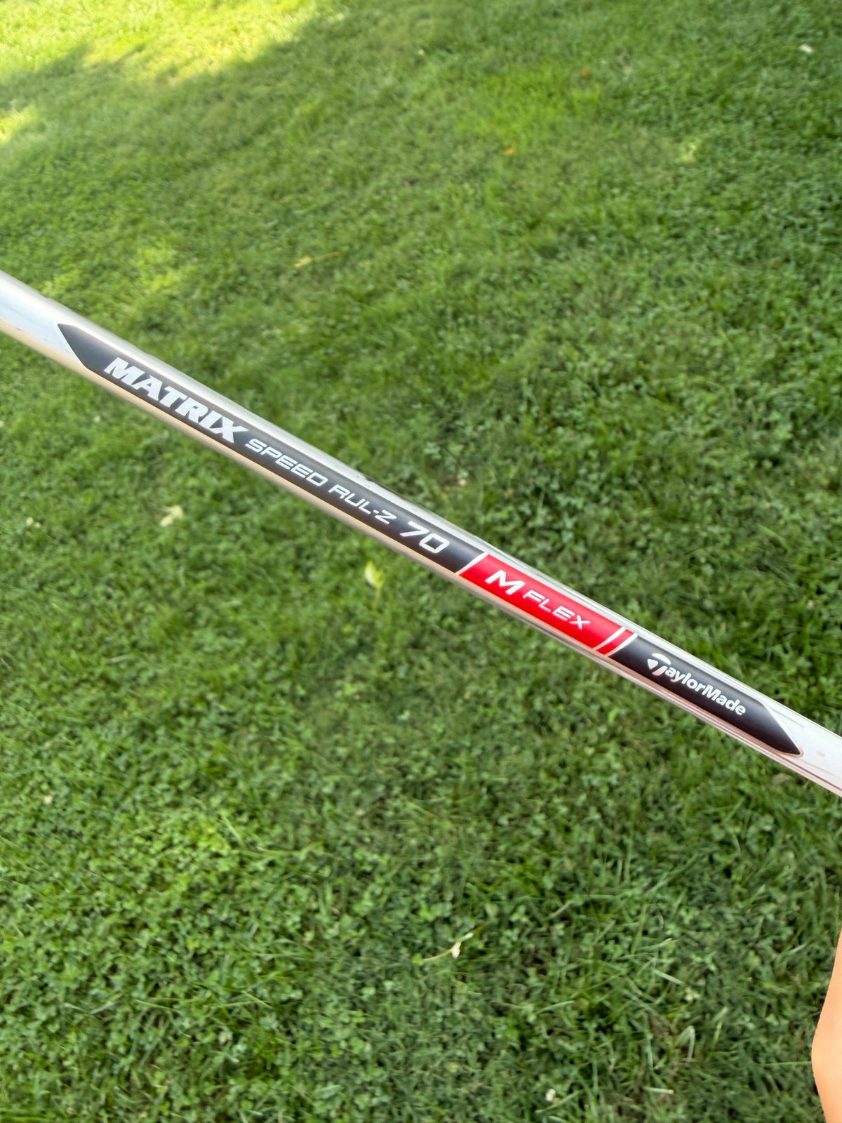 TaylorMade AeroBurner 5 Hybrid 25° Matrix Speed Rul-Z 70 Senior Flex 39.5" — photo 7