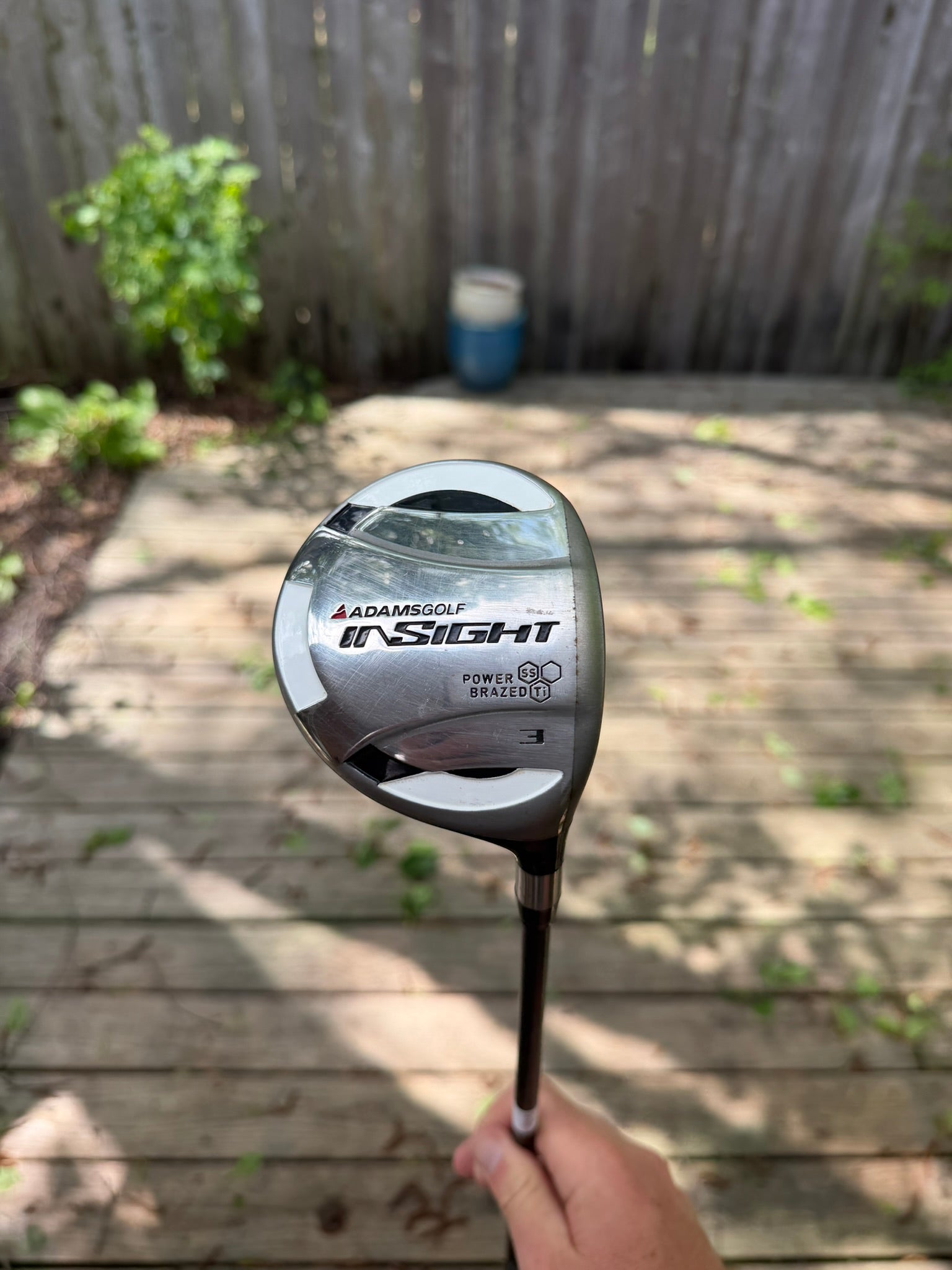 Photo of Adams Insight BUL 3-Wood Stiff Flex Aldila G75