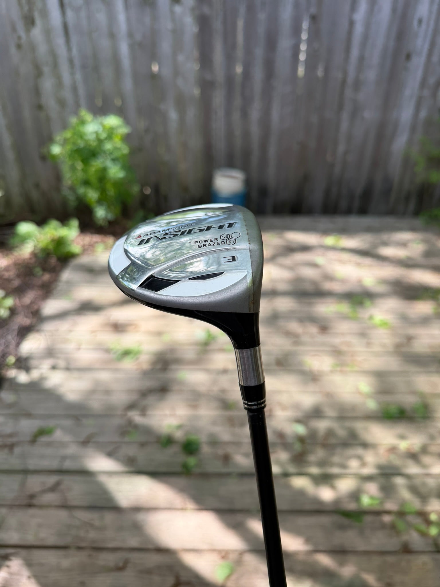 Photo of Adams Insight BUL 3-Wood Stiff Flex Aldila G75