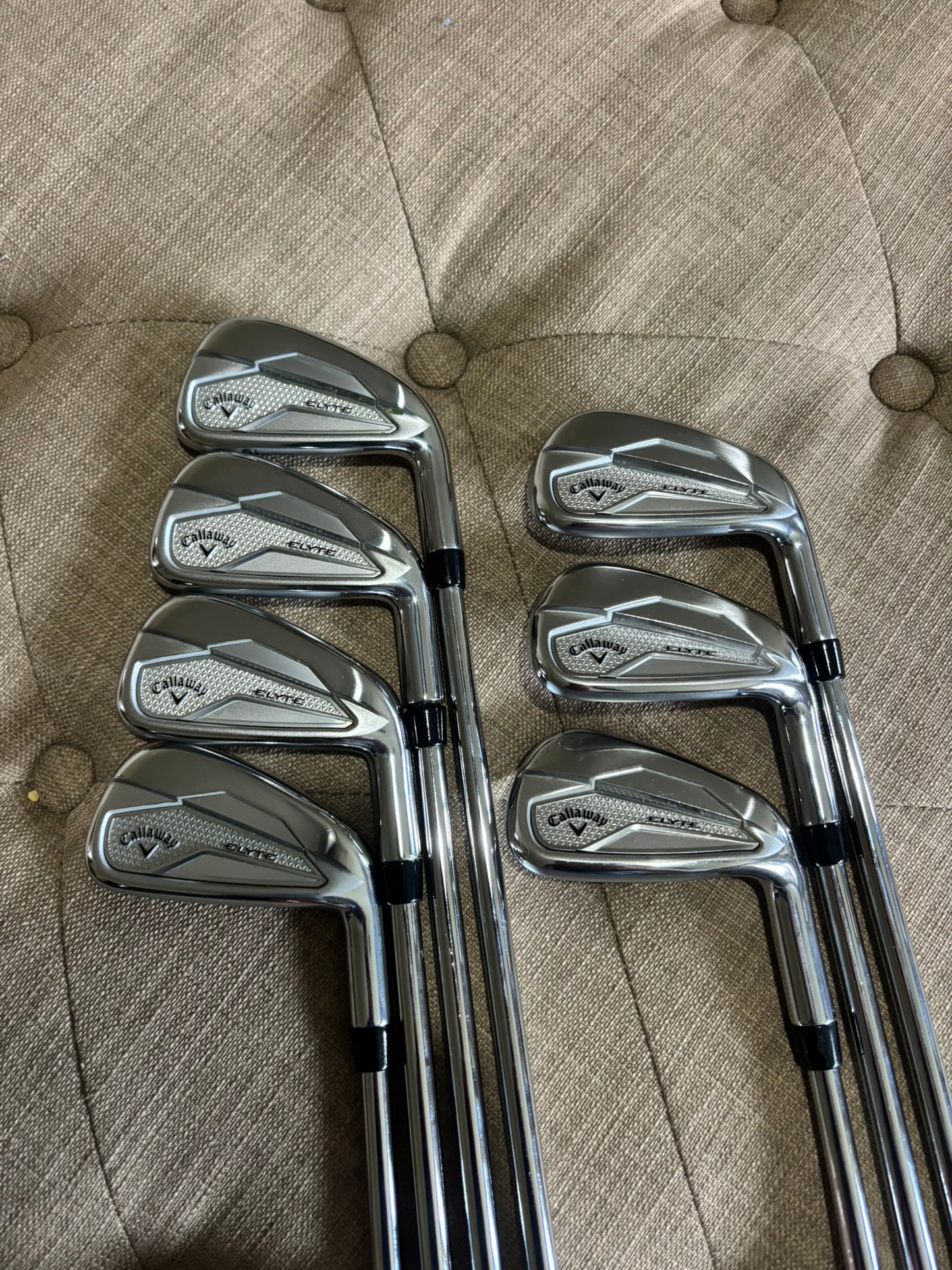 Callaway Elyte Iron Set 4-PW NS Pro Tour105 Stiff Flex +1/4″ MINT