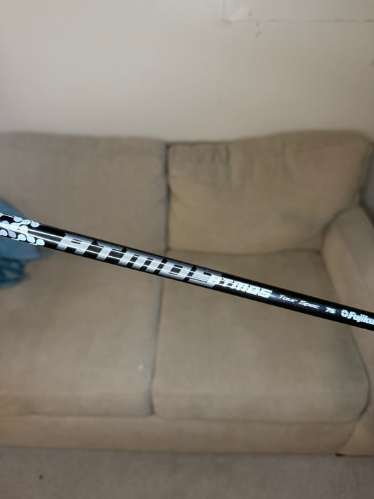 Atmos Black Tour Spec Black Edition Stiff Flex Driver Shaft No Tip 43.75″