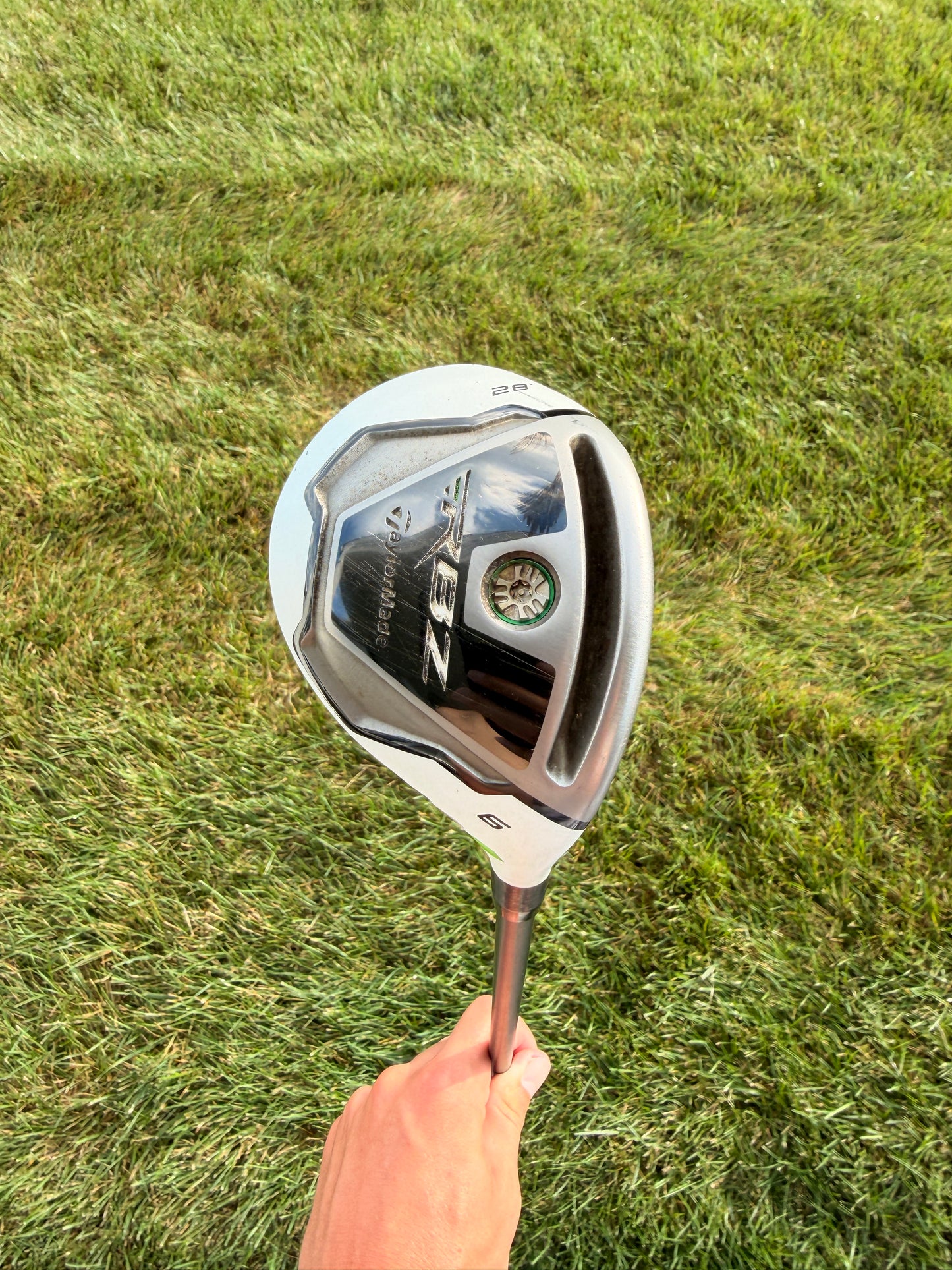 TaylorMade RocketBallz 6 Hybrid 28° Stock 65g Regular Flex 39.25" +HC NICE