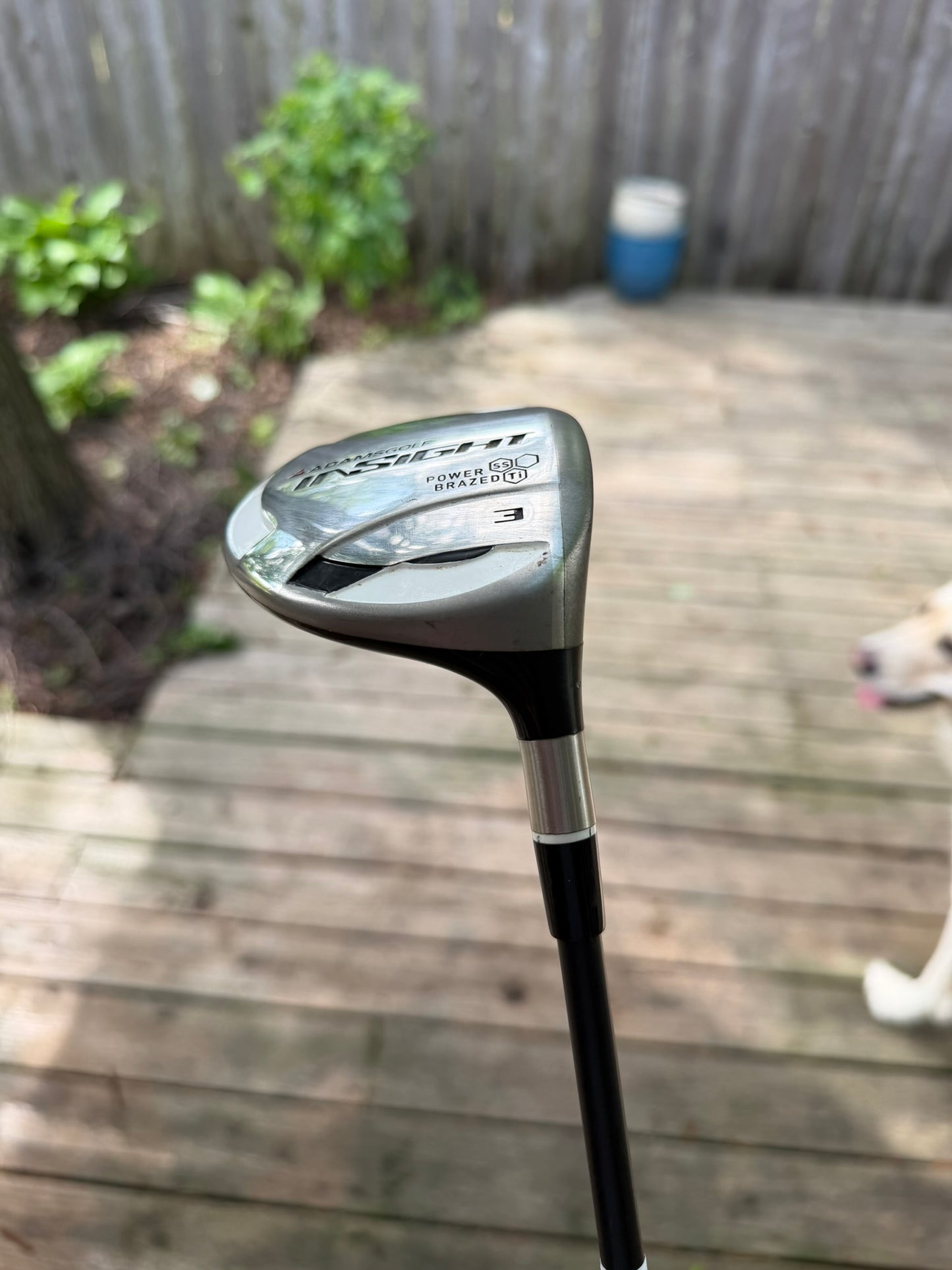 Photo of Adams Insight BUL 3-Wood Stiff Flex Aldila G75