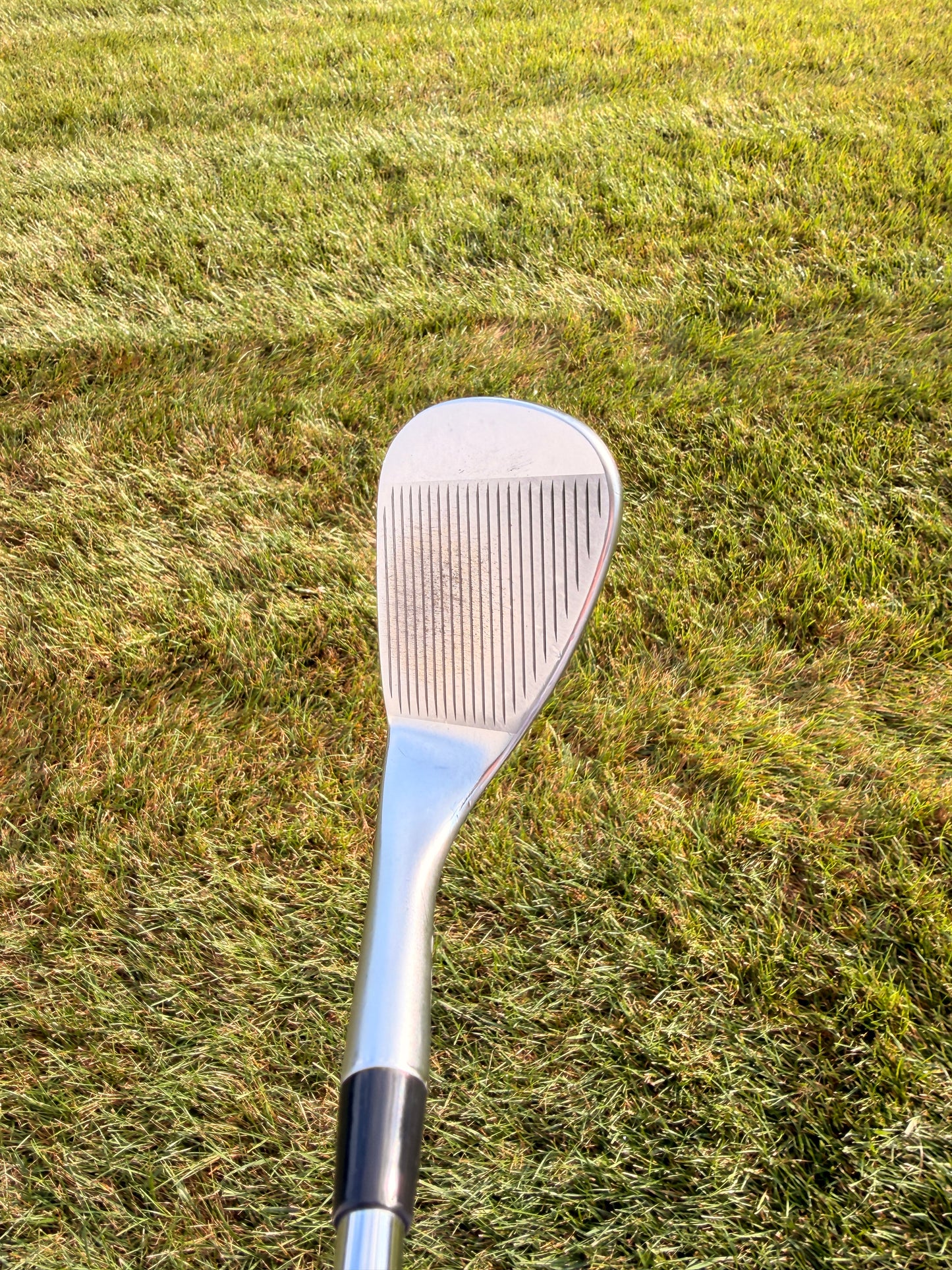 Ping s159 Chrome Sand Wedge 56°/10 Black Dot Dynamic Gold Stiff Flex 35.5" NICE