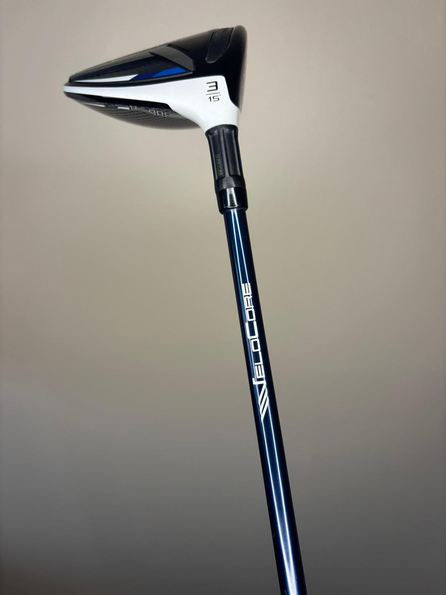 Taylormade SIM Max 3-Wood 15° Ventus Blue 7S Velocore Stiff Flex 43″ MINT