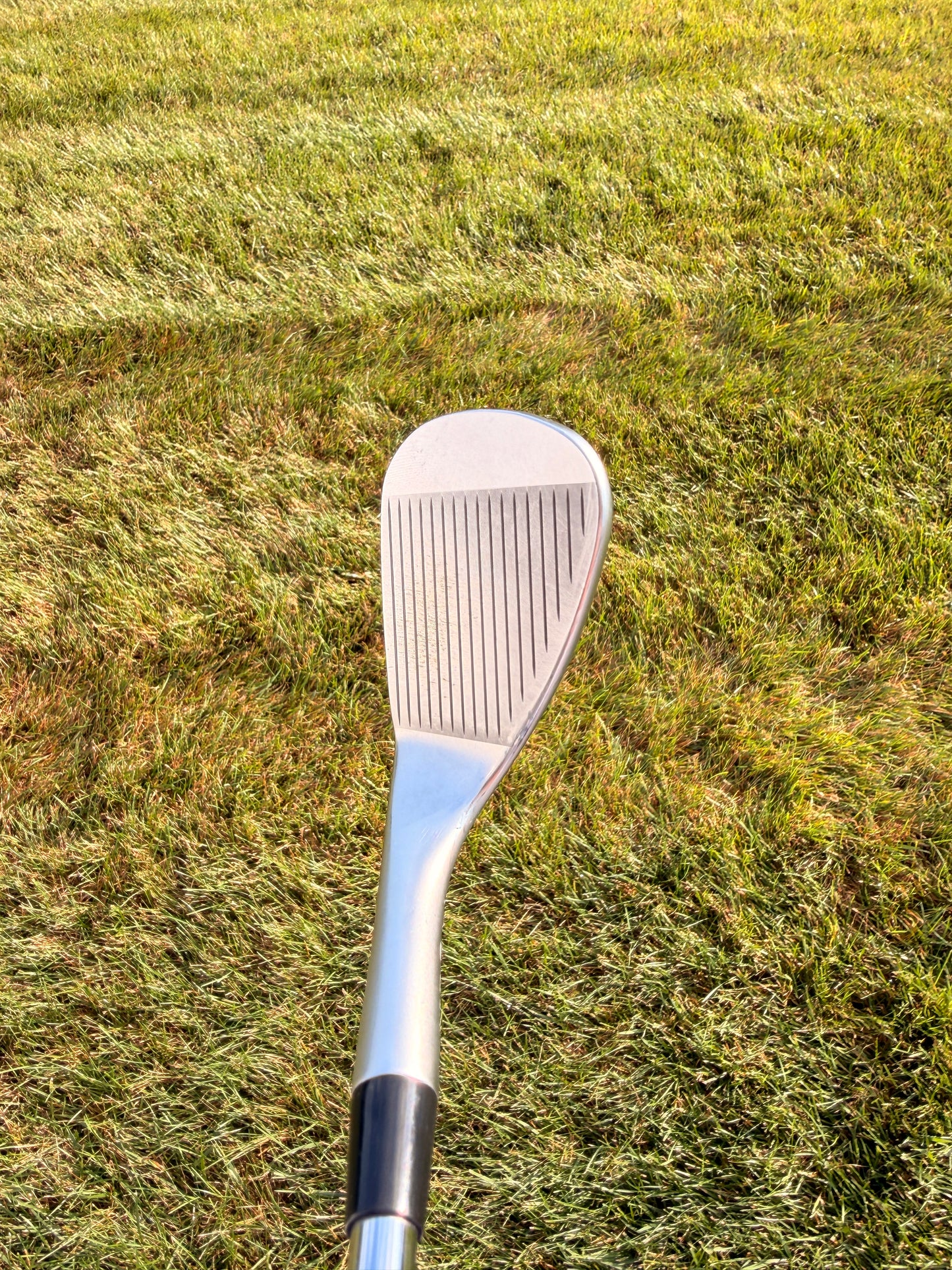 Ping s159 Chrome Gap Wedge 52°/12 Black Dot Dynamic Gold Stiff Flex 35.5" NICE