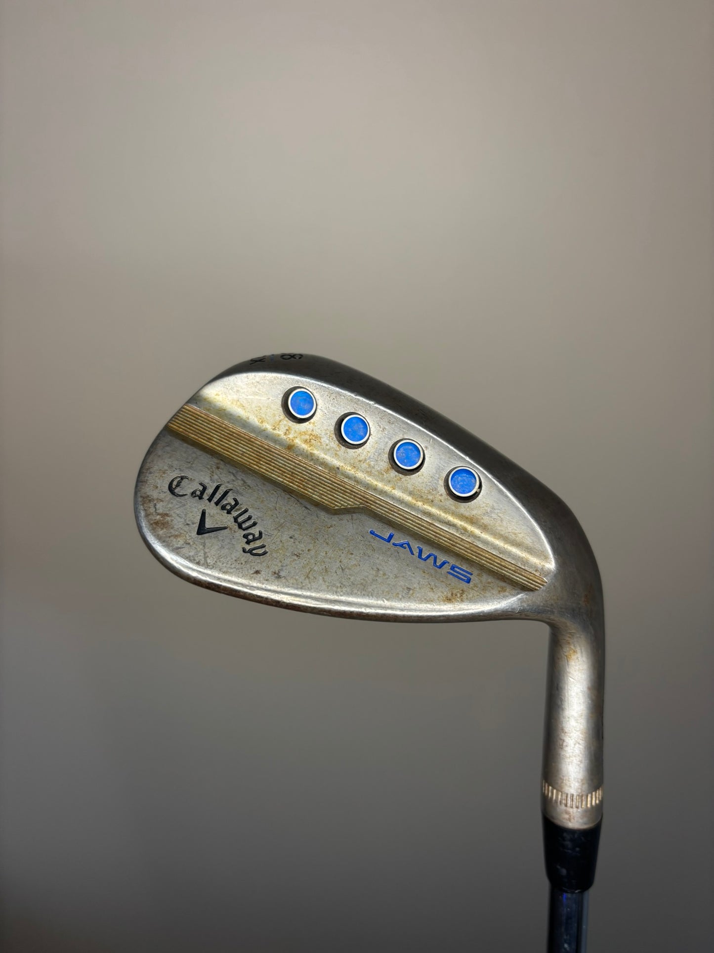 Callaway Jaws MD5 Raw Lob Wedge 58° / 12X Tour Issue S200 Stiff Flex 35.25″ NICE