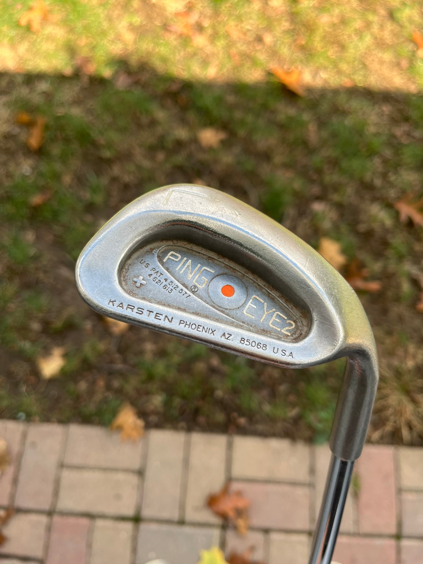 Ping Eye 2+ Plus Lob Wedge Orange Dot KT-Shaft Stiff Flex 35.25″ NICE