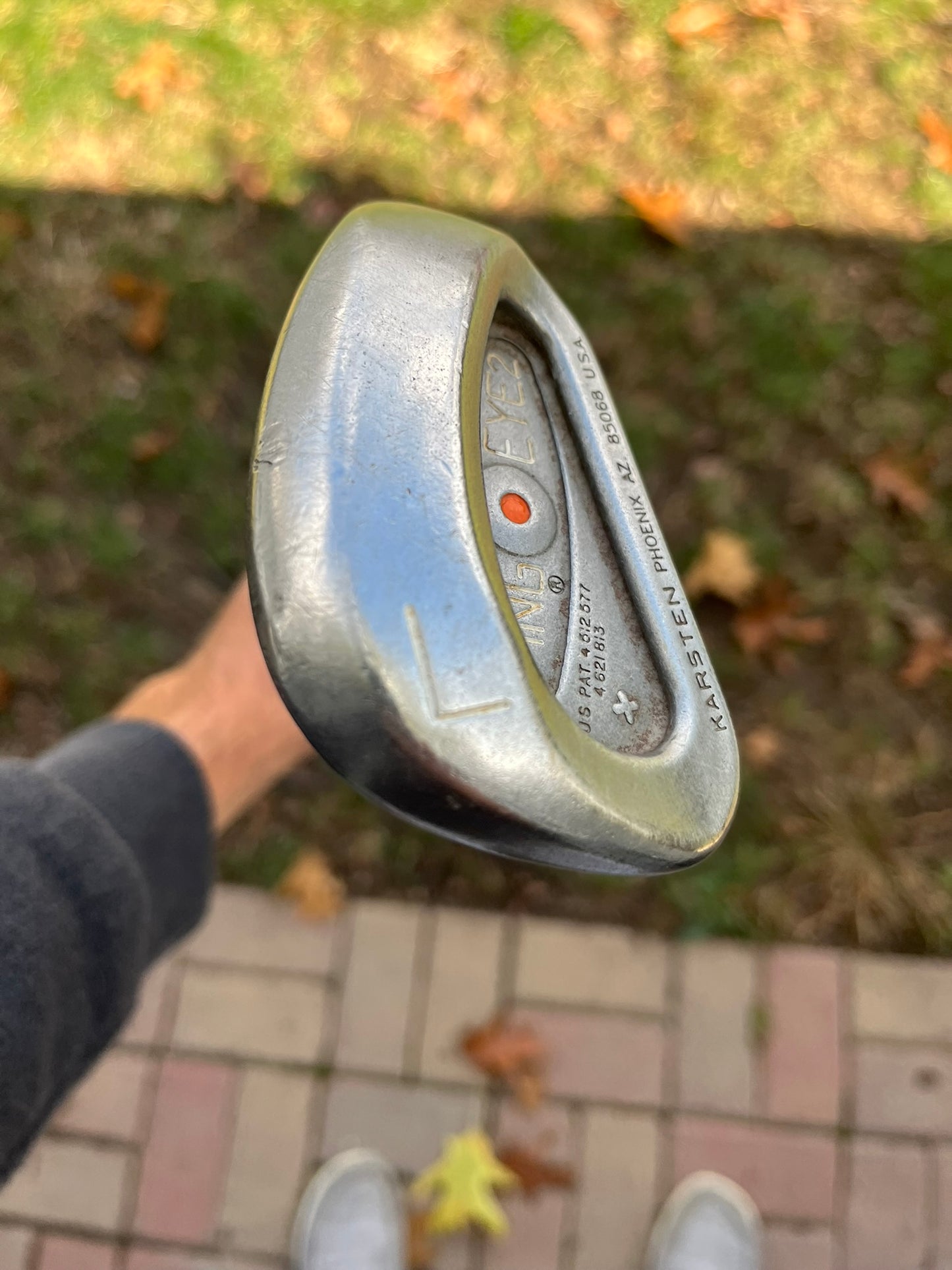 Ping Eye 2+ Plus Lob Wedge Orange Dot KT-Shaft Stiff Flex 35.25″ NICE