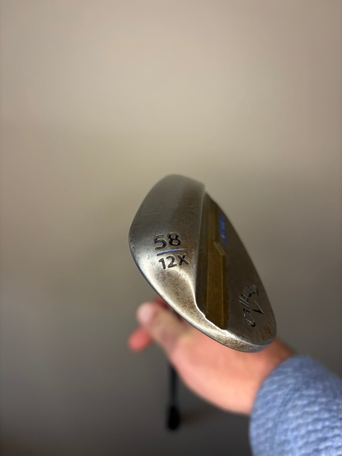 Callaway Jaws MD5 Raw Lob Wedge 58° / 12X Tour Issue S200 Stiff Flex 35.25″ NICE