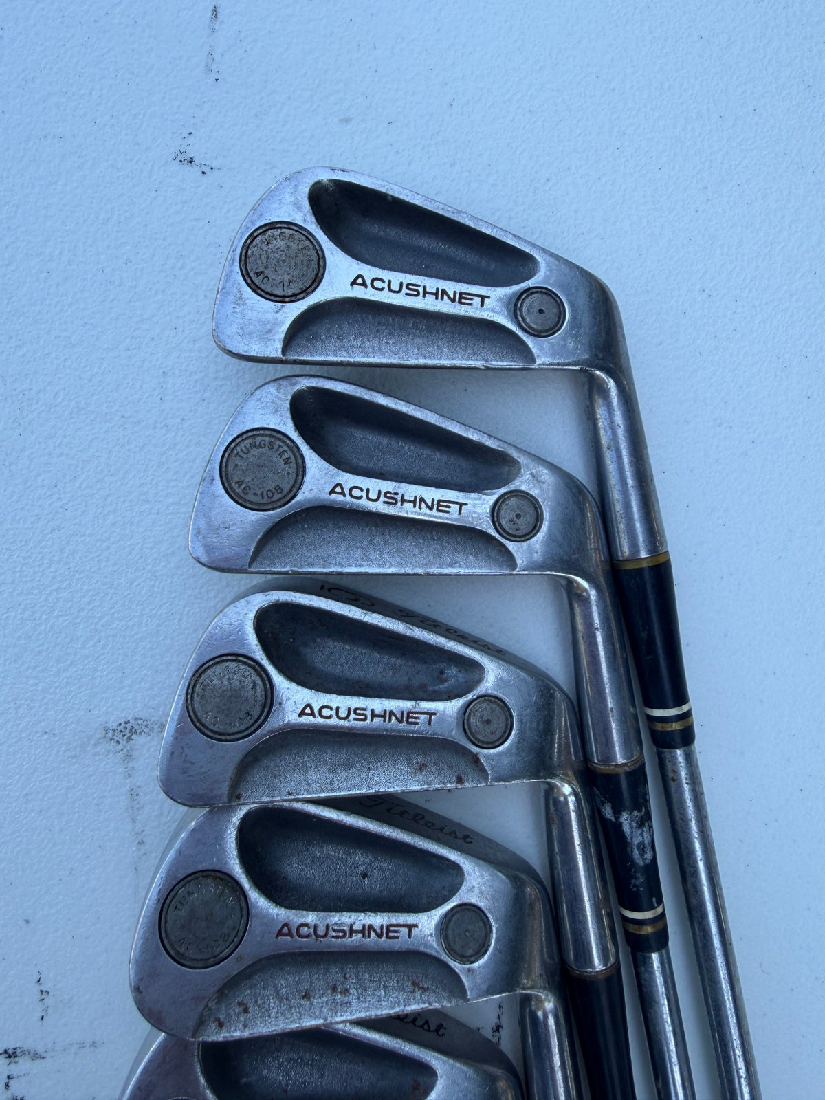 Titleist Acushnet Iron Set 4-9 (NO 7 IRON) Stiff Flex — photo 3