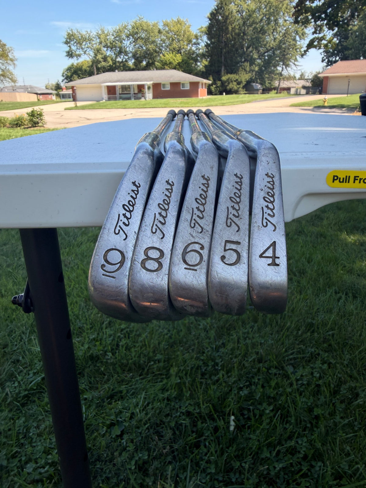 Titleist Acushnet Iron Set 4-9 (NO 7 IRON) Stiff Flex — photo 9