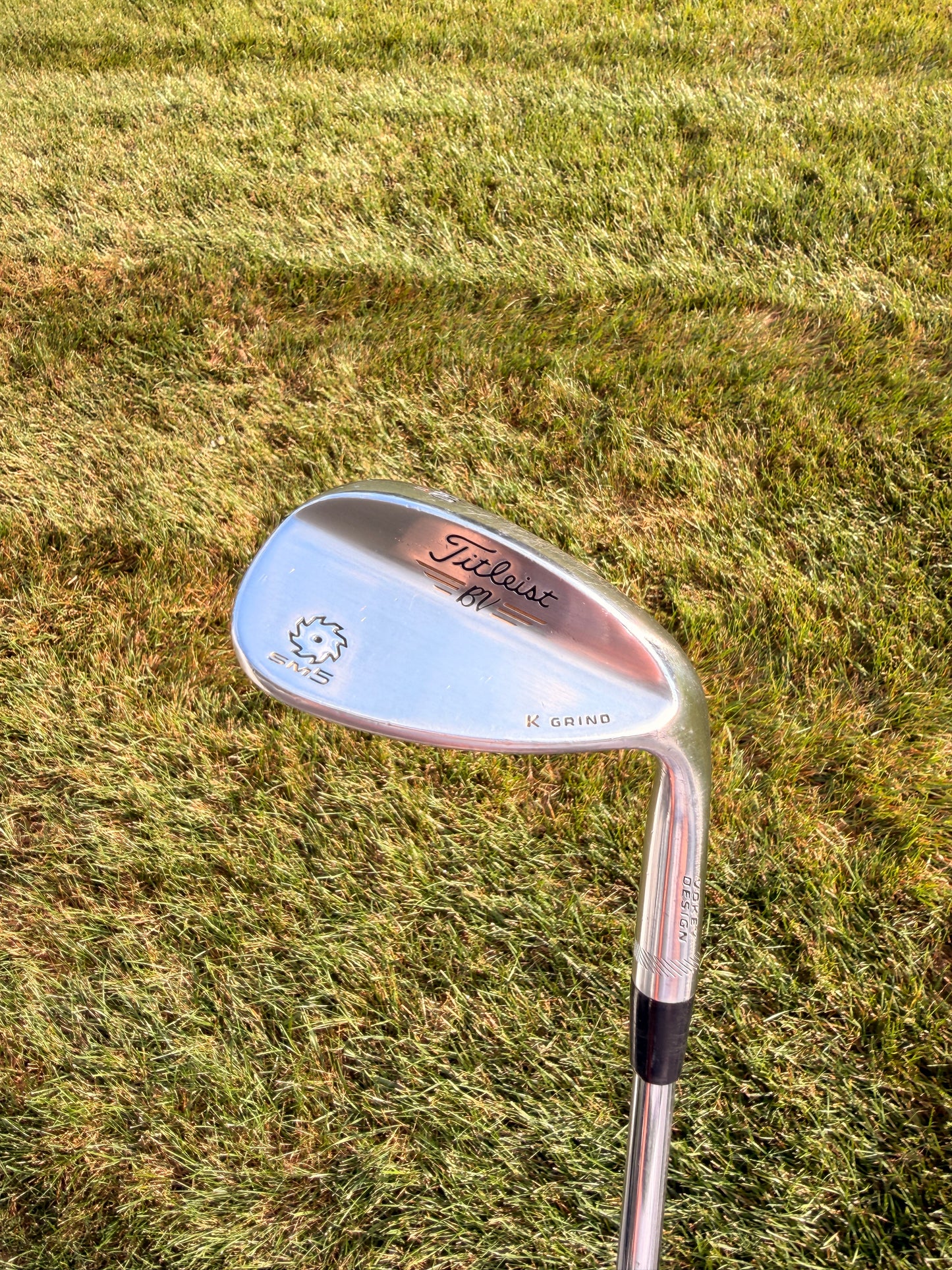 Titleist Vokey SM5 Tour Chrome Lob Wedge 60° / 11 Stock Wedge Flex 35" NICE