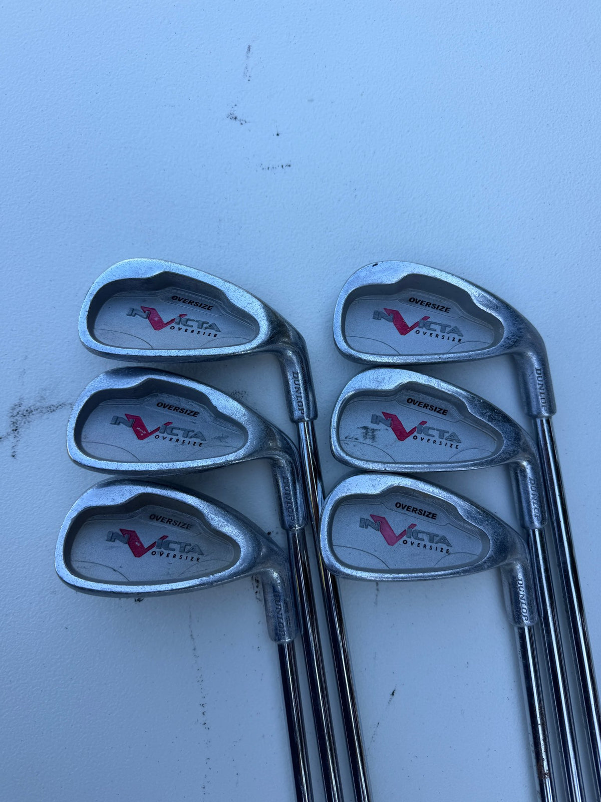 Dunlop Invicta Oversize Iron Set 4-PW (NO 6 IRON) Regular Flex