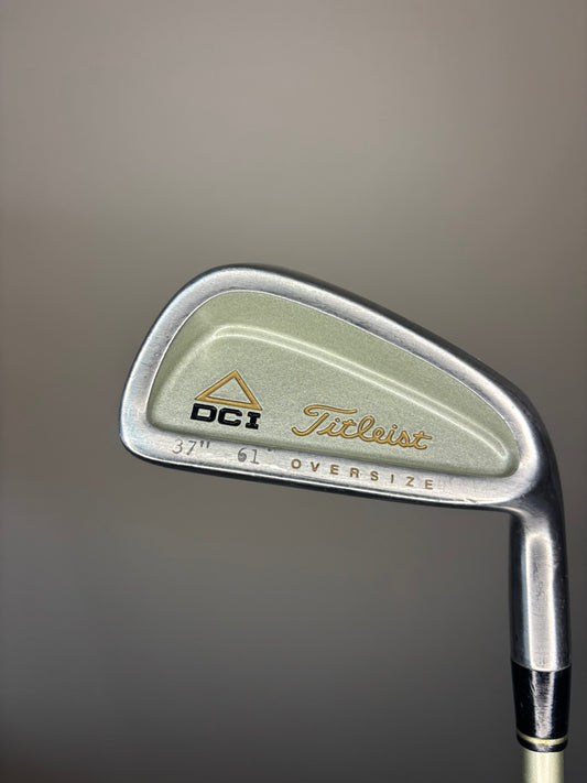 Titleist DCI Gold Oversize 7-Iron TriSpec Graphite Regular Flex 37″ NICE