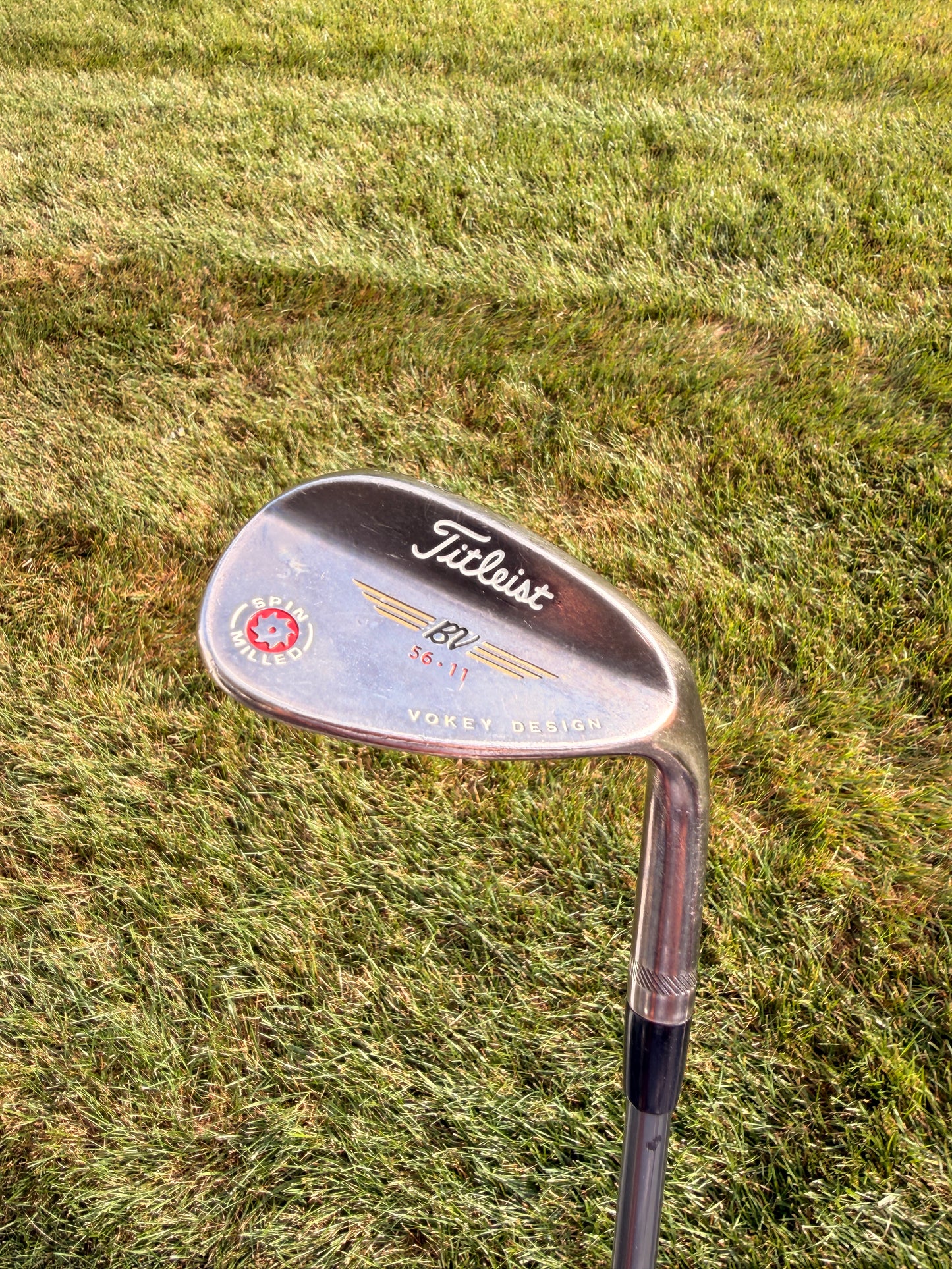 Titleist 2009 Vokey Spin Milled Black Sand Wedge 56°/11 Accra 90i Wedge Flex 36"