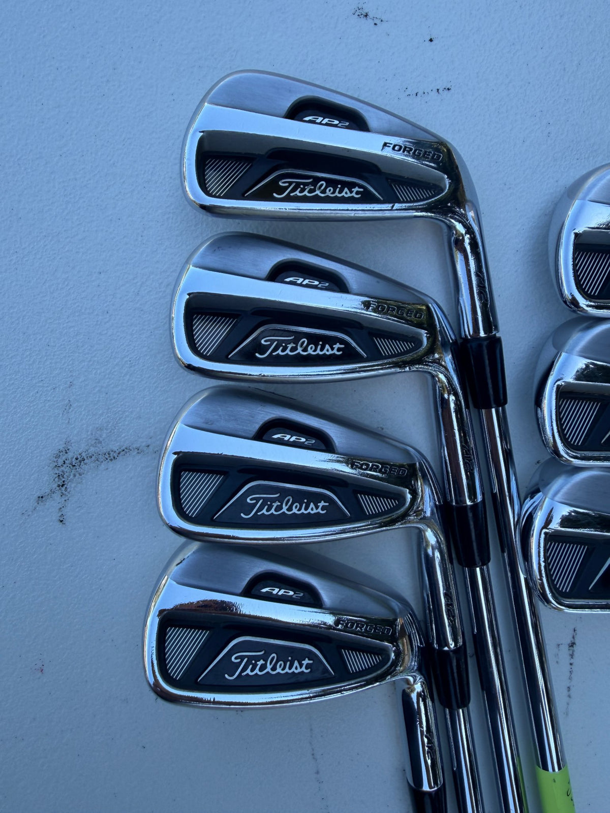 Titleist 712 AP2 Iron Set 4-PW Project X Rifle Regular Flex +1/2" NICE — photo 2