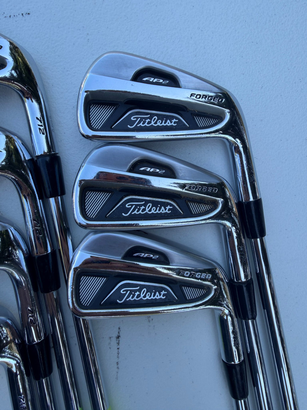 Titleist 712 AP2 Iron Set 4-PW Project X Rifle Regular Flex +1/2" NICE — photo 3