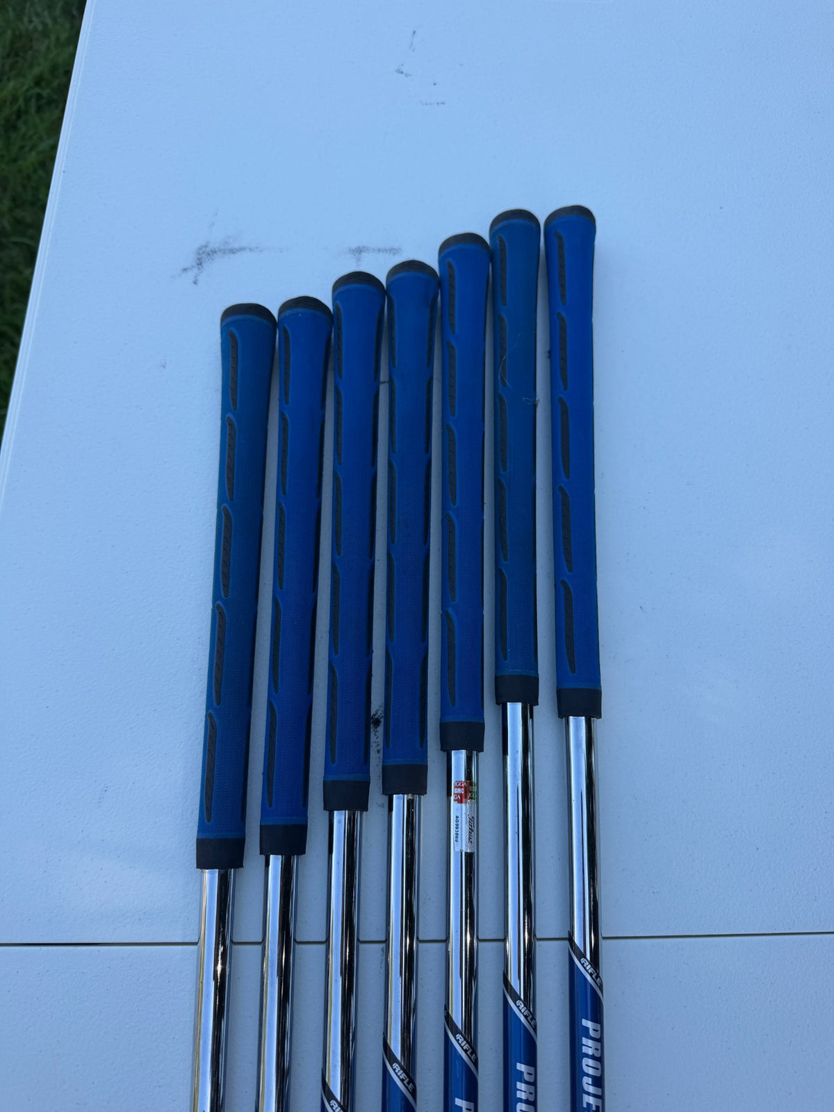 Titleist 712 AP2 Iron Set 4-PW Project X Rifle Regular Flex +1/2" NICE — photo 15