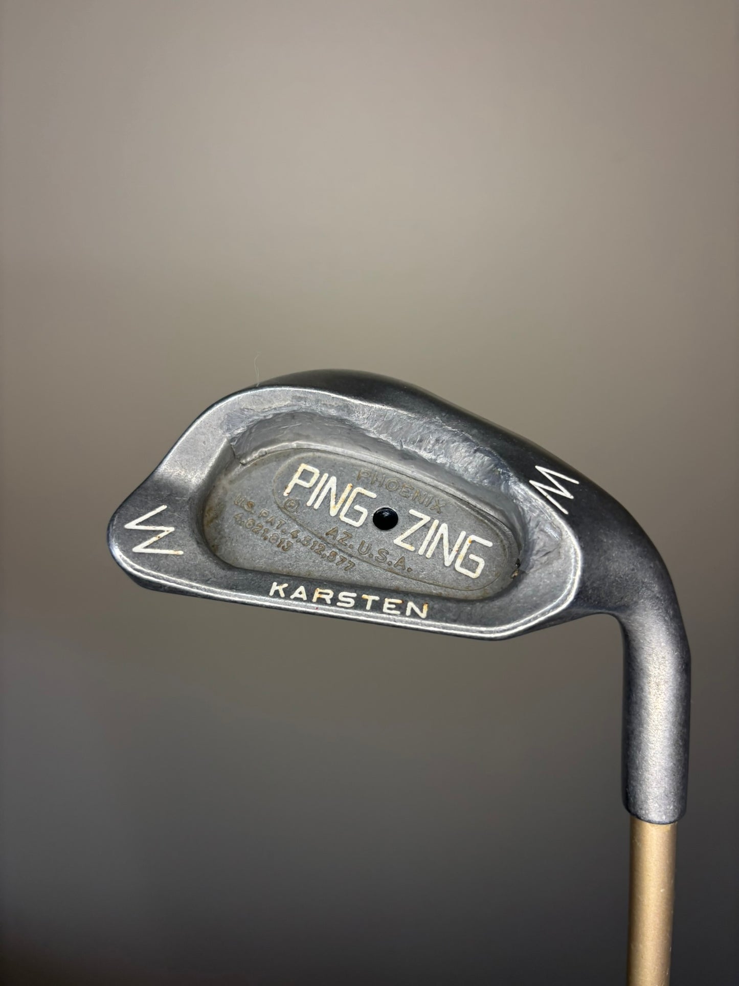 Ping Zing Pitching Wedge 45° Black Dot Aldila Graphite Stiff Flex 35.5″ NICE