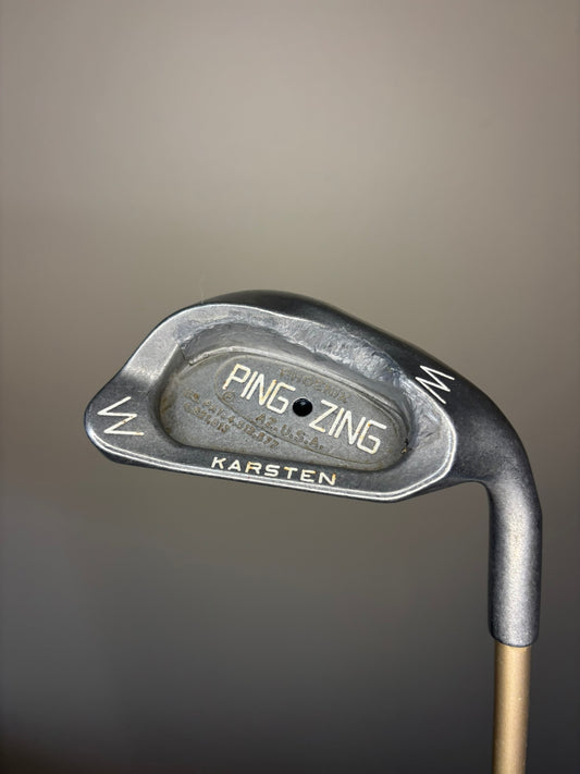 Ping Zing Pitching Wedge 45° Black Dot Aldila Graphite Stiff Flex 35.5″ NICE