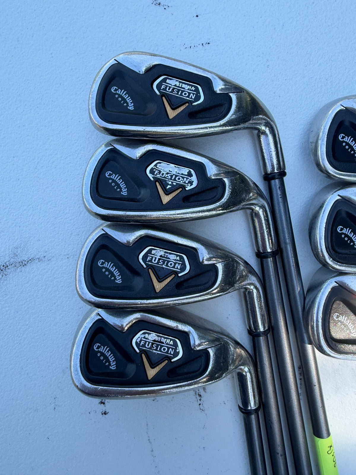 Callaway Fusion Iron Set 4-PW RCH System 75i Regular Flex — photo 2