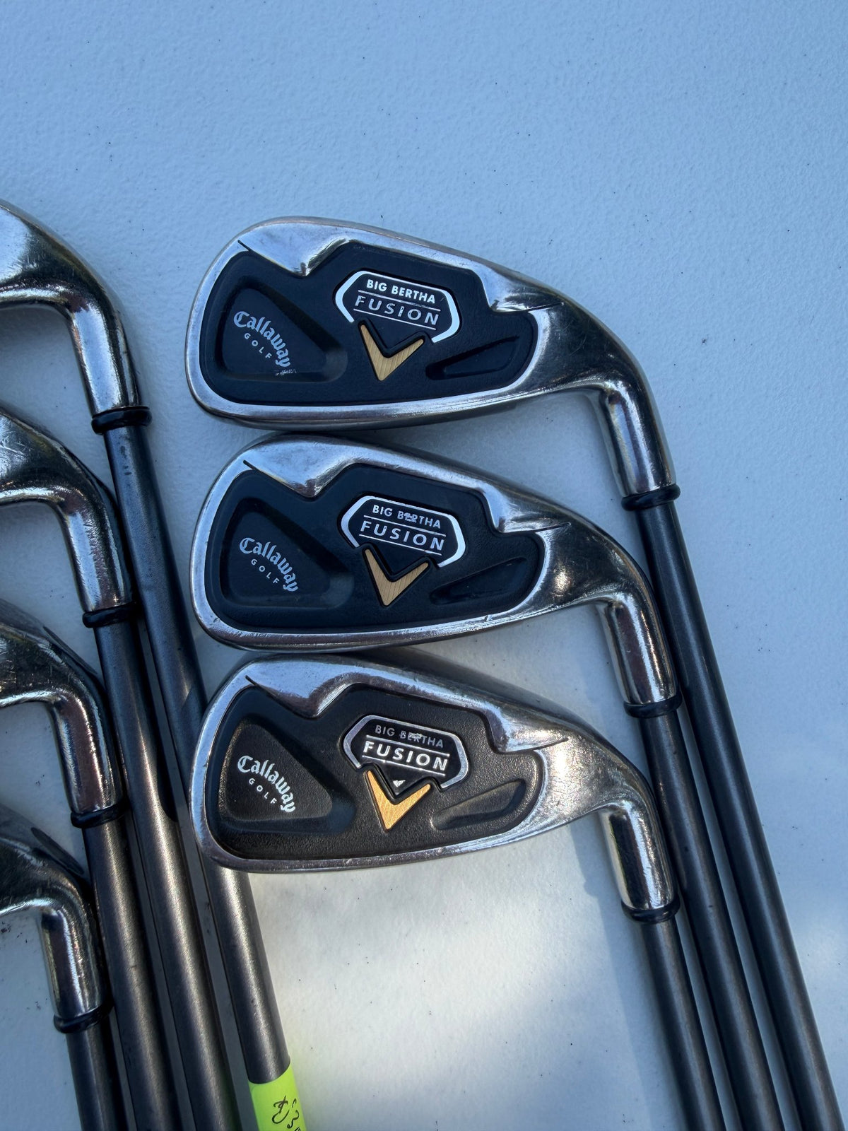 Callaway Fusion Iron Set 4-PW RCH System 75i Regular Flex — photo 3