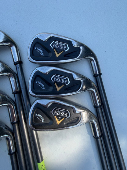 Callaway Fusion Iron Set 4-PW RCH System 75i Regular Flex — photo 3