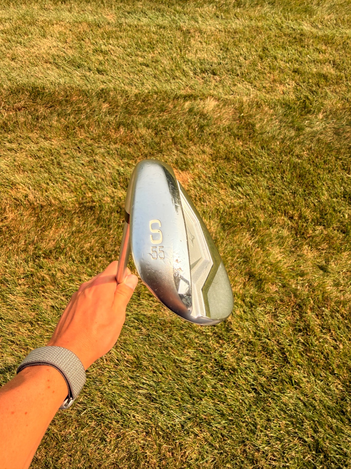 Mizuno JPX 900 Hot Metal Sand Wedge 55° KBS Tour C-Taper Extra Stiff Flex 35.75"