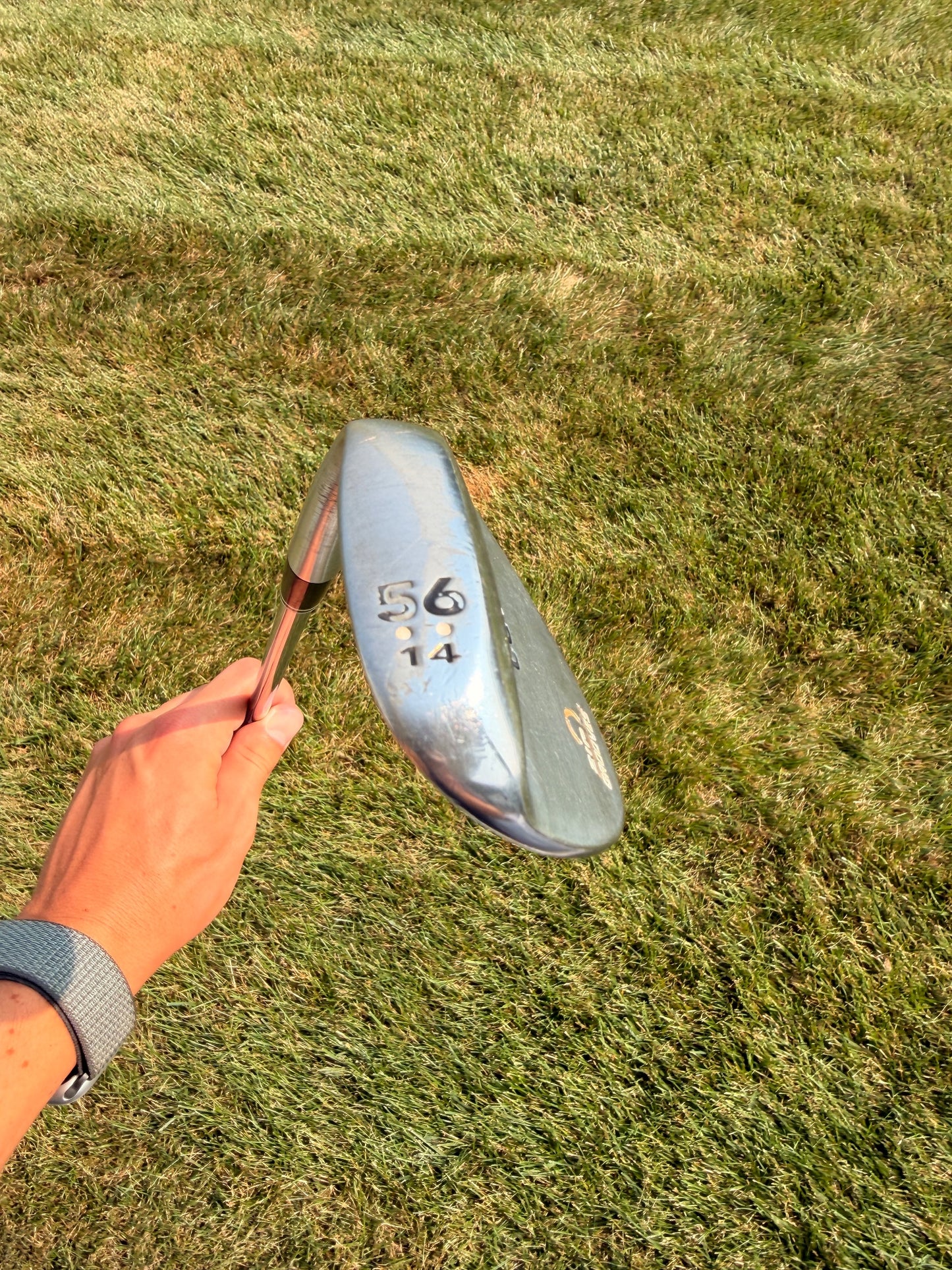 Cleveland CG15 Satin Chrome Sand Wedge 56° / 14 Stock Wedge Flex 35.75"