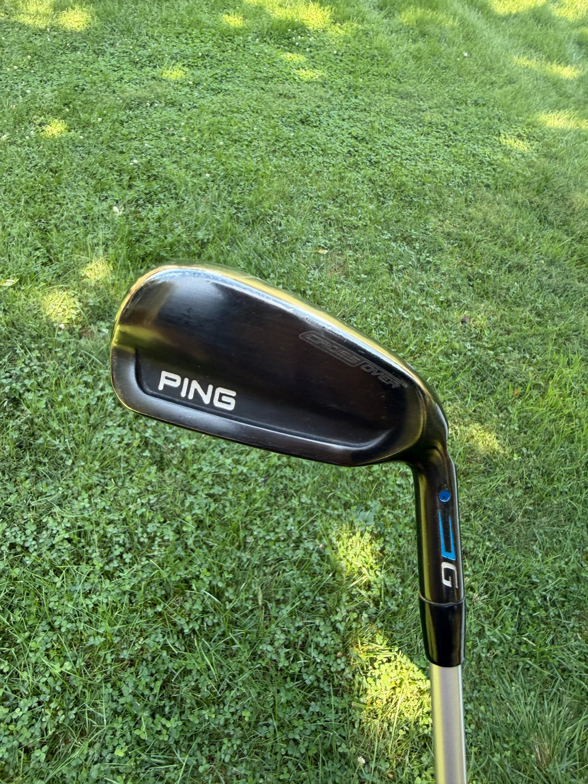 Ping 2016 G Crossover 4-Iron Blue Dot Prolaunch Blue Stiff Flex 39.25"