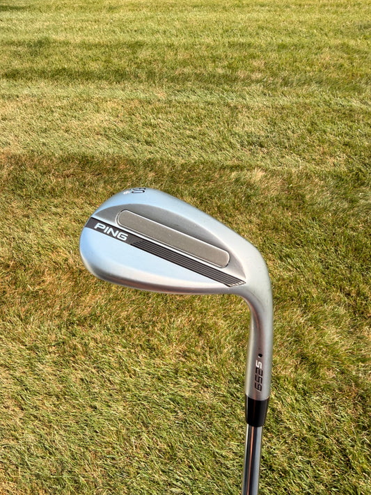 Ping s259 Chrome Lob Wedge 60° / 6 Black Dot Dynamic Gold Stiff Flex 35.25" NICE