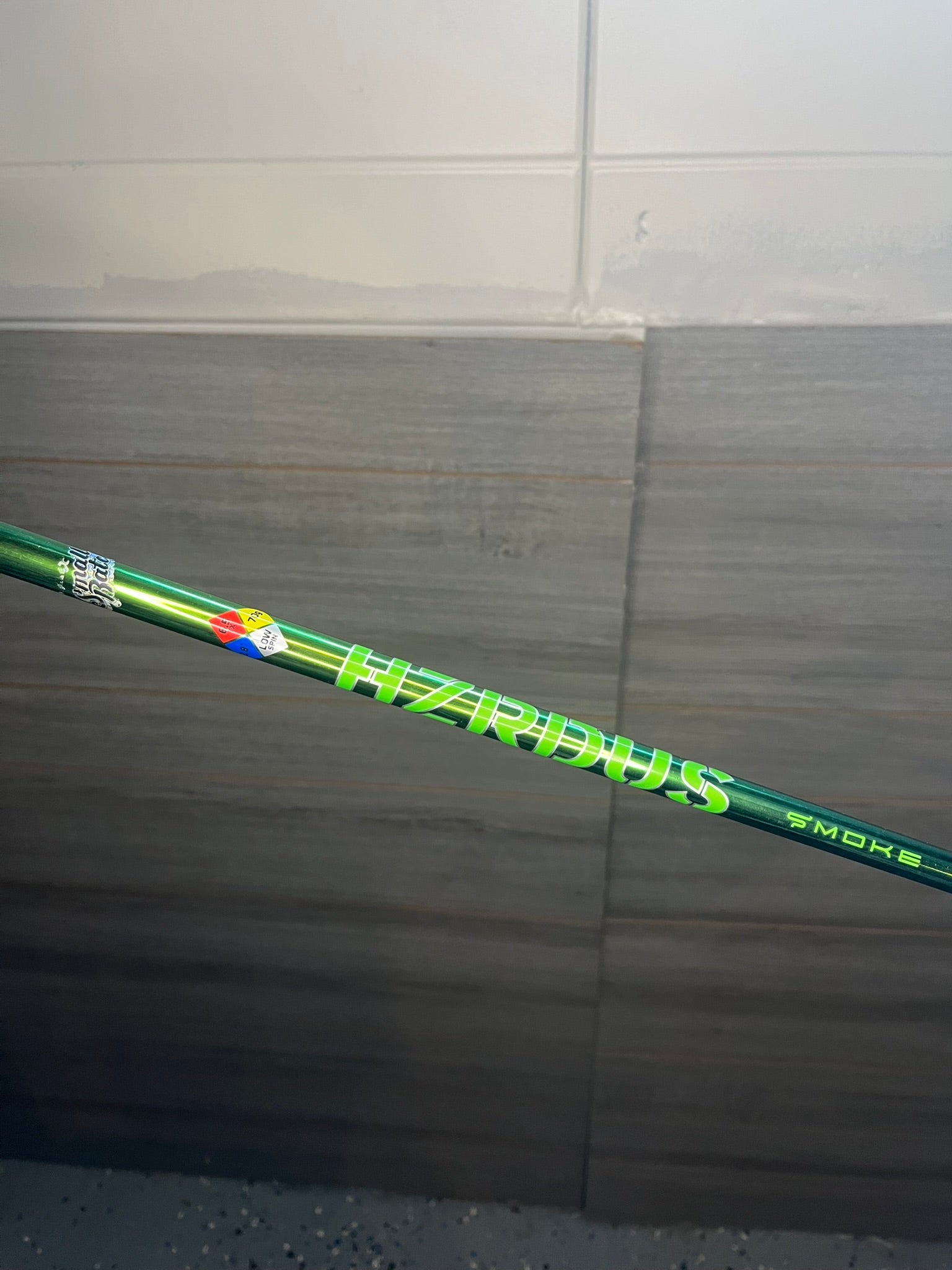 Photo of Project X Hzrdus Smoke Green Small Batch PVD Hulk Extra Stiff 70 Grams Driver Shaft