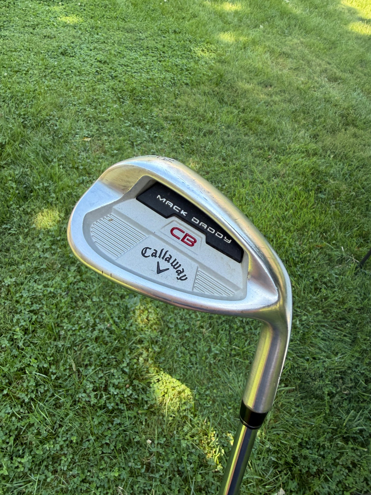 Callaway Mack Daddy CB Sand Wedge 54° / 14 KBS Tour-V 110 Stiff Flex 35.5" NICE
