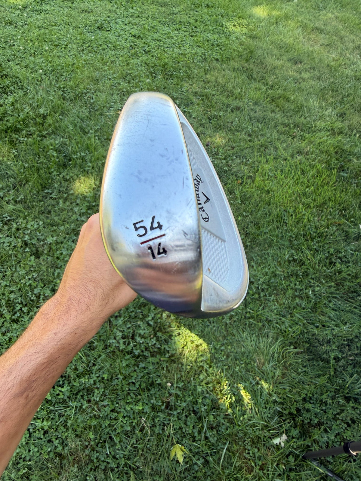 Callaway Mack Daddy CB Sand Wedge 54° / 14 KBS Tour-V 110 Stiff Flex 35.5" NICE — photo 4