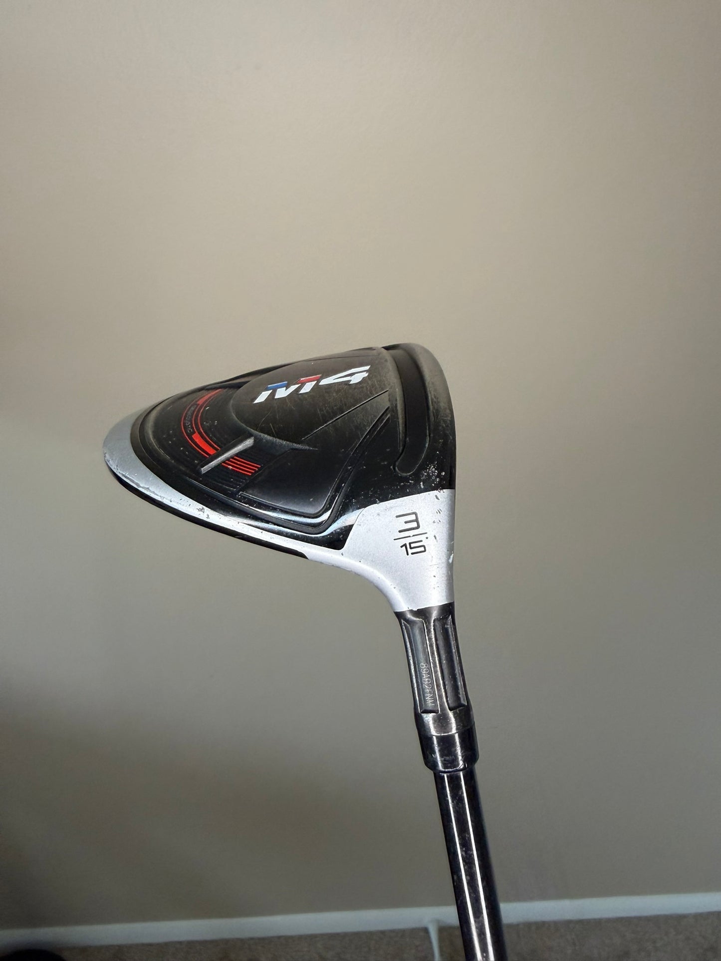Photo of Taylormade M4 3-Wood 15° Regular Flex Atmos Fw 5R