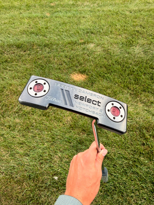 Scotty Cameron Select Newport 2 Notchback Putter Stock 34" NICE