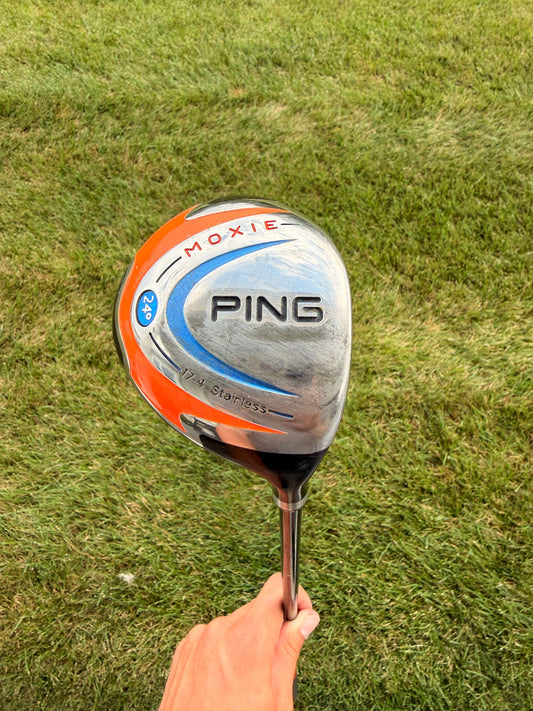 Ping Moxie Fairway Wood 24° Stock Youth Flex 34.25"