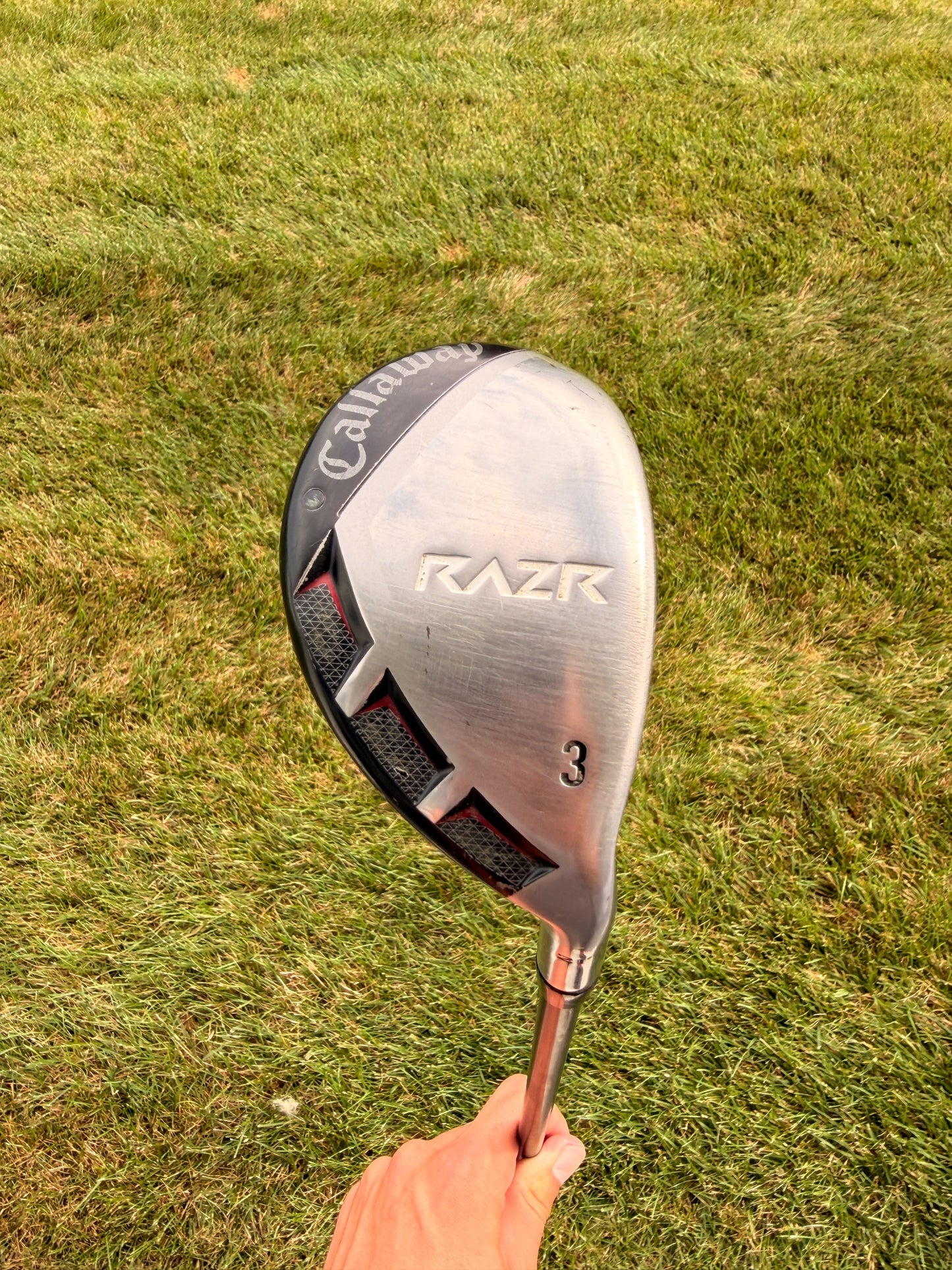 Callaway Razr X 3 Hybrid 21° Mid Torque 60g Stiff Flex 40.25"