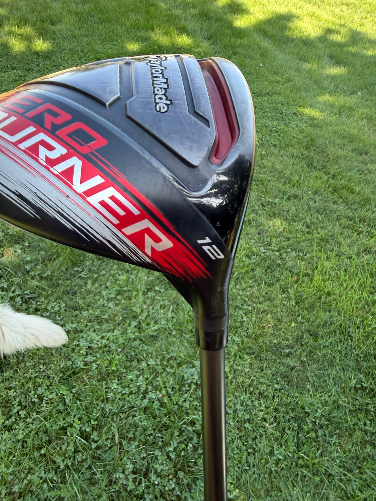 TaylorMade Aeroburner Black Driver 12° Speed Rul-Z 50 Senior Flex 45.25" READ — photo 6